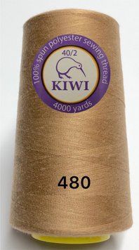 Швейная нитка Kiwi 40/2 от №480 1080 фото