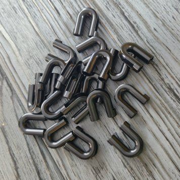 Наконечник для шнура A018 (Чёрный) НКч-А018 фото