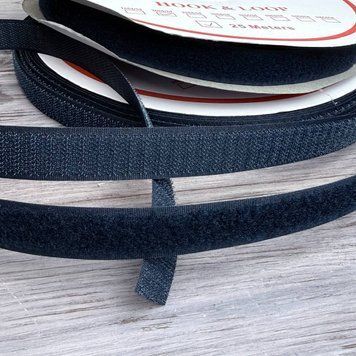 Липучка текстильна 20 мм Темно Синя darkblue20mm фото