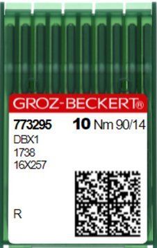 Голки GROZ-BECKERT DB*1 № 75 FFG (уп.10шт.) 1608 фото