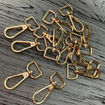Карабин для сумки DP-70-4 40 мм (Золото) DP-70-4 (40мм)Gold фото
