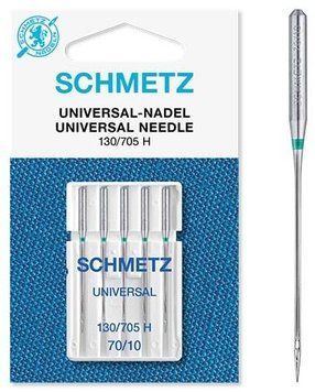 Голки Schmetz Universal 130/705 H № 70 (уп.5 шт.) 1536 фото