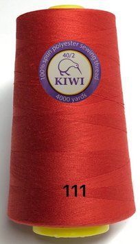 Швейная нитка Kiwi 40/2 от №111 1018 фото