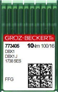 Голки GROZ-BECKERT DB*1 № 100 R (уп.10шт.) 1584 фото
