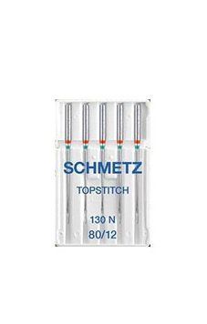 Голки Schmetz Topstitch 130/705 H-N № 80 (уп.5 шт.) 1512 фото