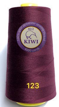 Швейная нитка Kiwi 40/2 от №123 1025 фото