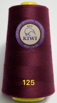 Швейная нитка Kiwi 40/2 от №125 1026 фото