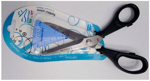 НОЖИЦІ PREMAX SERIE 6 COLLECTION METRICA 7 1/2" ІТАЛІЯ "METRICA" (18 СМ)