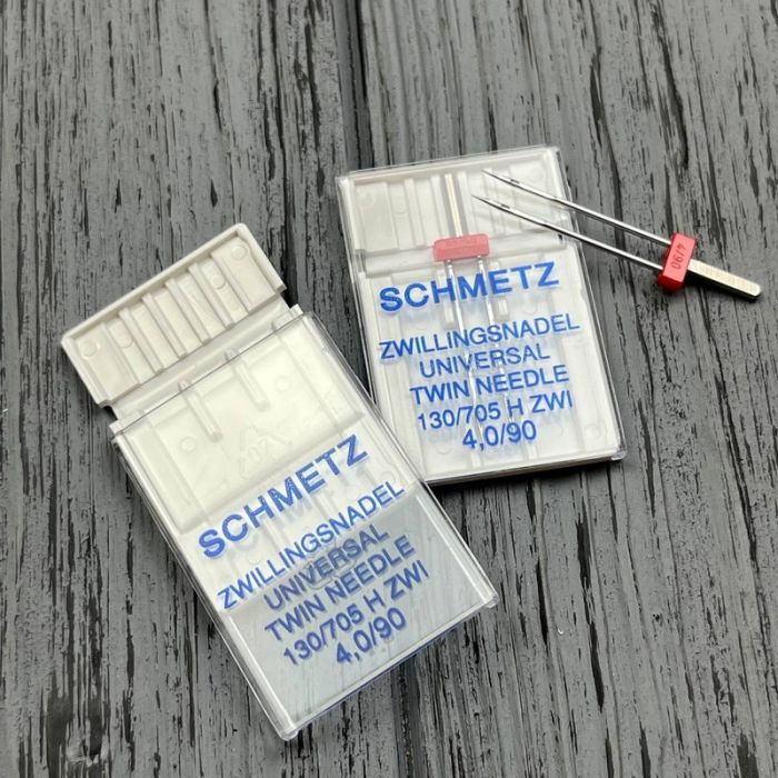 Подвійна голка Schmetz Twin universal 130/705 H ZWI № 4.0/90 (уп.1 шт.)