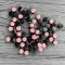 Фіксатор металевий з глазур`ю пудра 13,5 мм