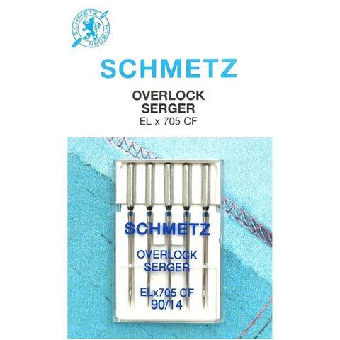 Голки Schmetz Overlock ELX705 SUK CF №90 (уп.5 шт.)