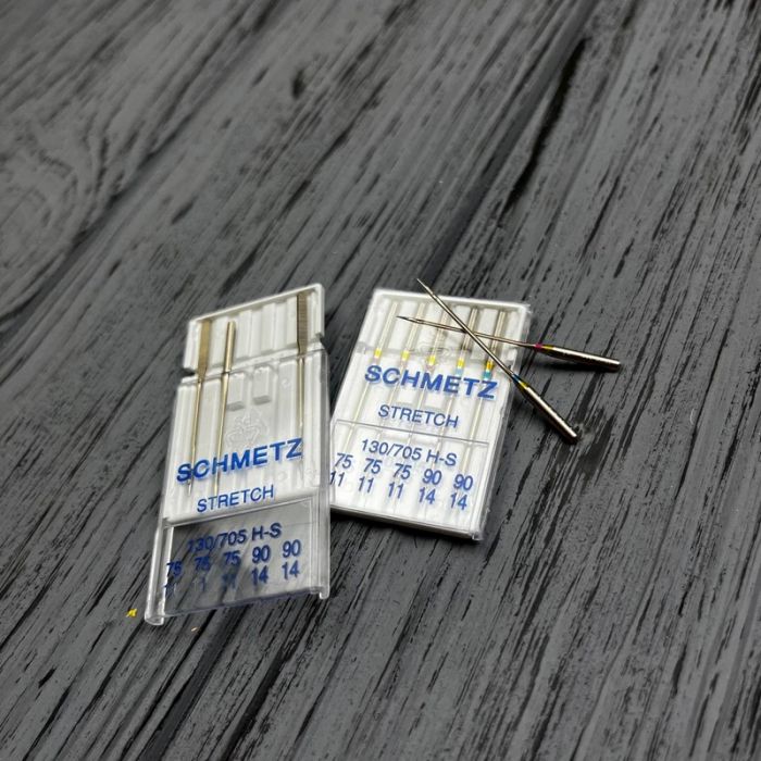 Голки Schmetz Stretch 130/705 H-S Асорті № 75(3 шт), 90(2 шт)