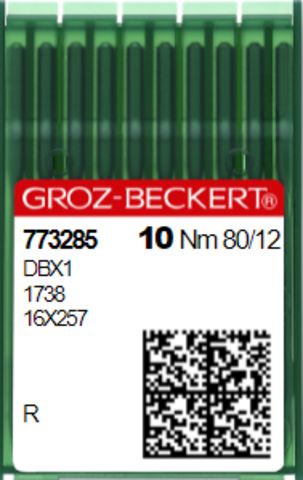 Голки GROZ-BECKERT  DB*1 № 60 R (уп.10шт.)