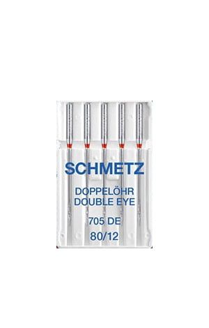 Голки Schmetz Double eye 705 DE № 80 (уп.5 шт.)