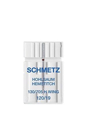 Голки Schmetz Hemstitch 130/705 H WING №120 (уп.1 шт.)