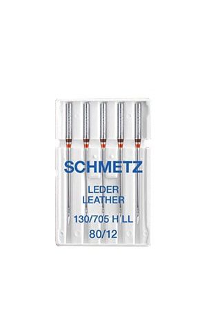 Голки Schmetz Leather 130/705 H LL №80 (уп.5 шт.)