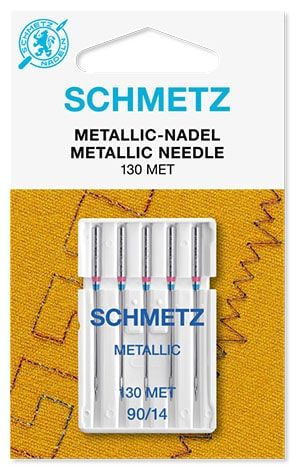 Голки Schmetz Metallic 130/705 H-MET № 90 (уп.5 шт.)