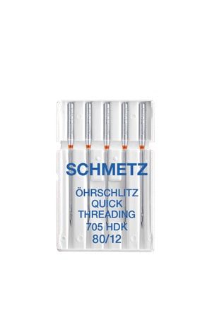 Голки Schmetz Quick Threading 705 HDK № 80 (уп.5 шт.)