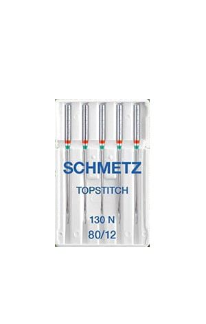 Голки Schmetz Topstitch 130/705 H-N № 80 (уп.5 шт.)