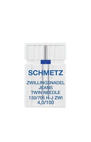 Подвійна голка Schmetz Twin jeans 130/705 H-J ZWI № 4,0/100 (уп.1 шт.)