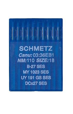 Голки Schmetz B-27 №110/18 SES (уп.10шт)