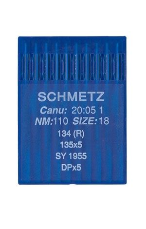 Голки Schmetz DPx5 №110/18 R (уп.10шт)