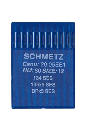 Голки Schmetz DPx5 №80/12 SES (уп.10шт)