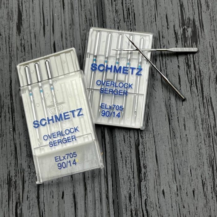 Голки Schmetz Overlock ELX705 № 90 (уп. 5 шт.)