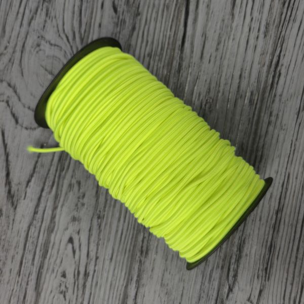 Шнур гумка 3 мм Салатовий (100 м)