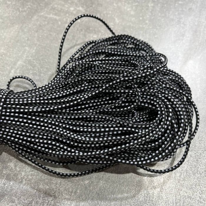 Шнур-гумка Меланж 2.5 мм (100 м)