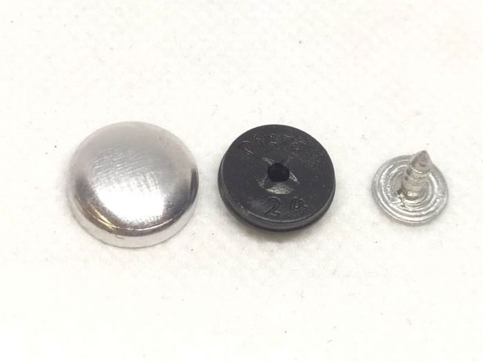 Ґудзик під обтяжку для бейсболок 13 мм №24